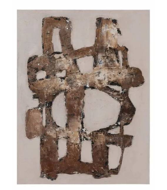 Paveikslas ABSTRACT BRUN-A 90x120 rudas