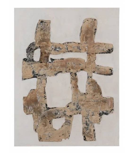 Paveikslas ABSTRACT BRUNA-B 90x120 rudas