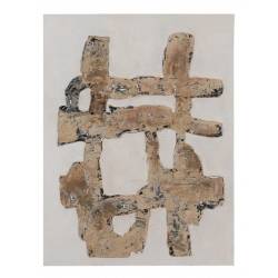 Paveikslas ABSTRACT BRUNA-B 90x120 rudas