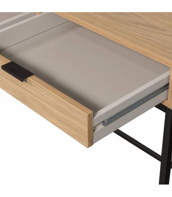 Darbo stalas OAK NATURAL 140x44 rudas