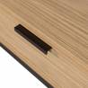 Darbo stalas OAK NATURAL 140x44 rudas