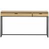 Darbo stalas OAK NATURAL 140x44 rudas