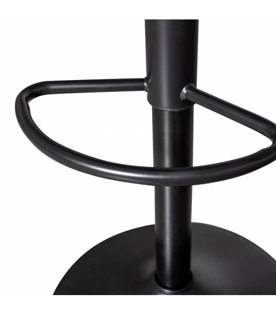 Baro kėdė INDUSTRIAL BLACK juoda