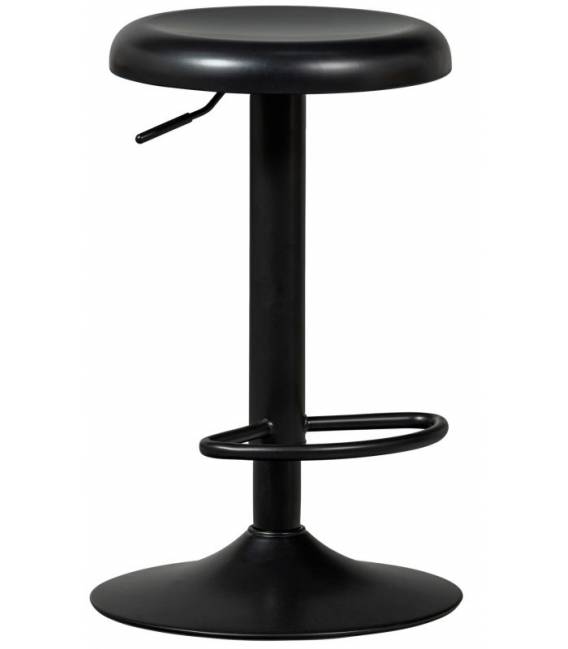 Baro kėdė INDUSTRIAL BLACK juoda