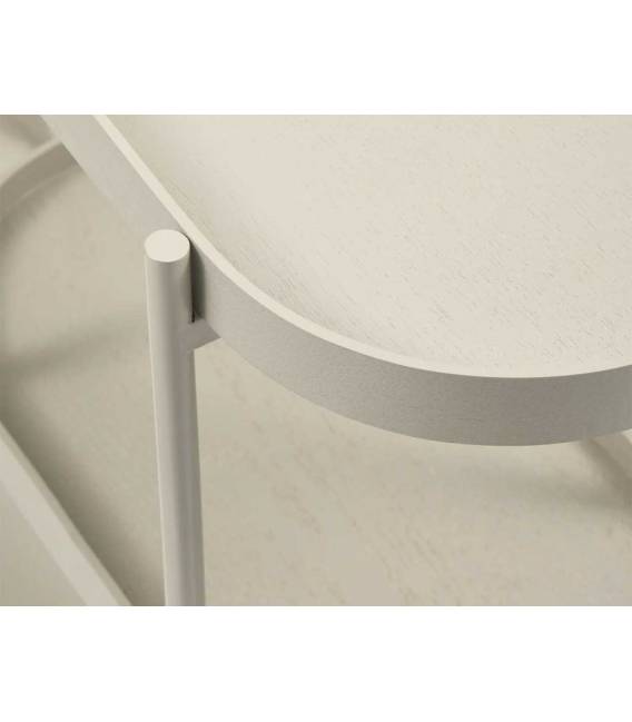 Šoninis staliukas/lentyna NOAN 80x90 beige