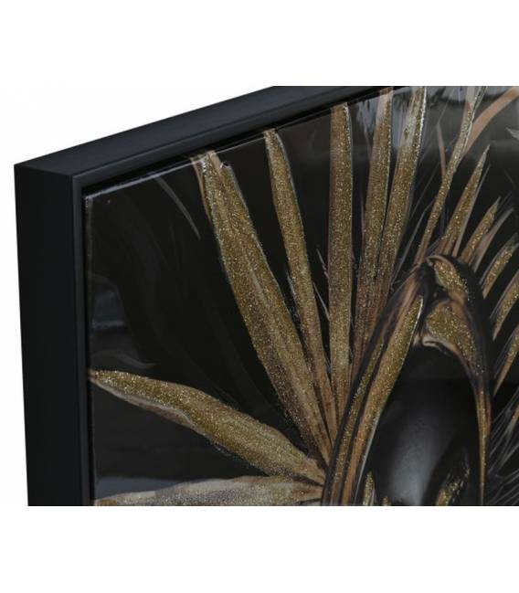 Paveikslas AFRICAN GLOW-A 80x120 juodas/auksinis