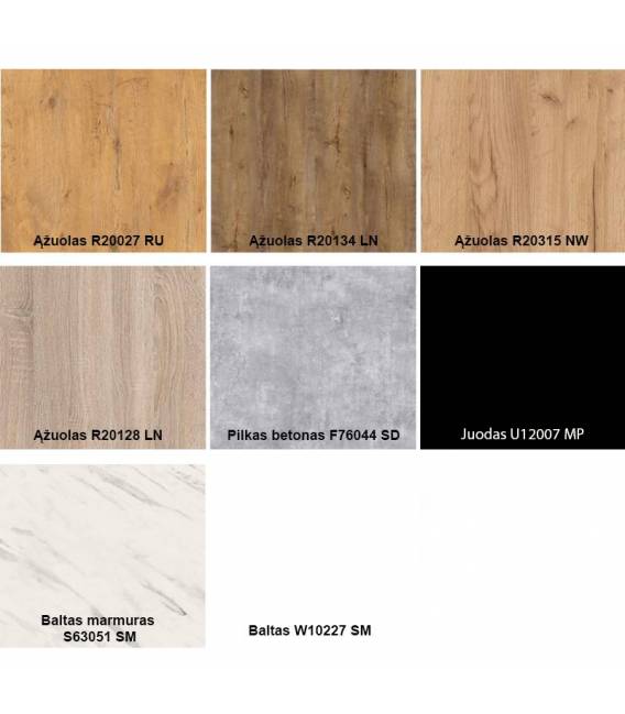 Išskleidžiamas stalas FRAN Ø120(200) artisan