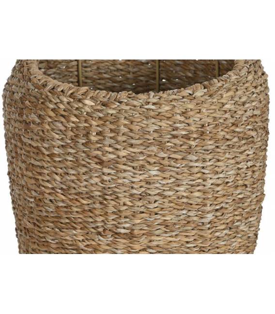 Vazonas SEAGRASS 43x43x70cm rudas