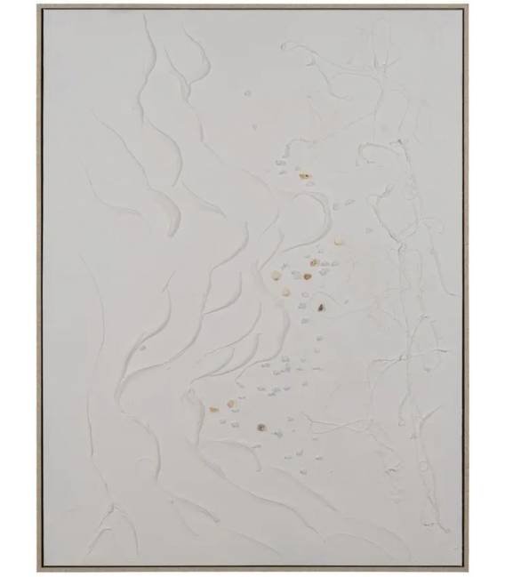 Paveikslas WHITE ABSTRACT 90x120 baltas