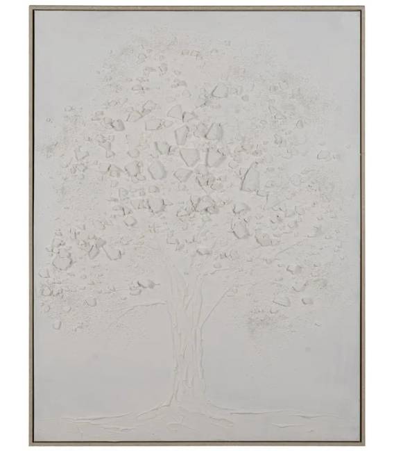 Paveikslas WHITE TREE 90x120 baltas