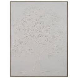 Paveikslas WHITE TREE 90x120 baltas