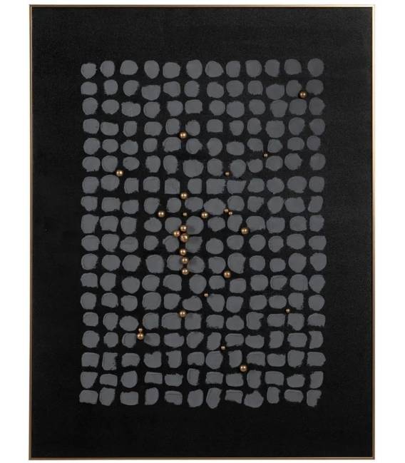 Paveikslas ABSTRACT BLACK-GREY 90x120 juodas