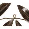 Dekoracija GOLDEN-BROWN METAL 120,70x7x52,10