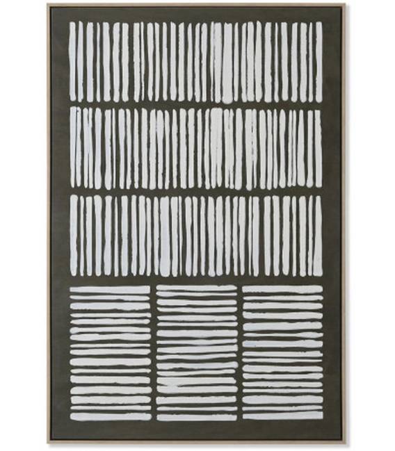 Paveikslas STRIPES-B juodas 80x120 juodas