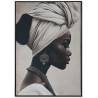 Paveikslas AFRICANA-A 123x83 rudas