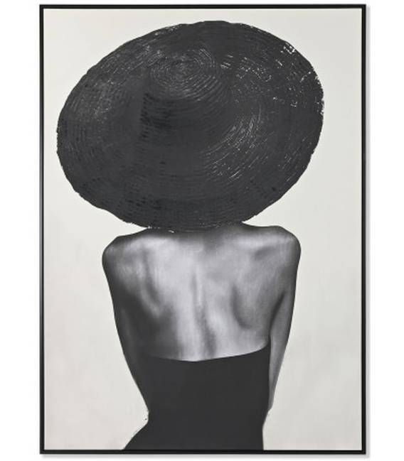 Paveikslas SOMBRERO-A 143x103 juodas