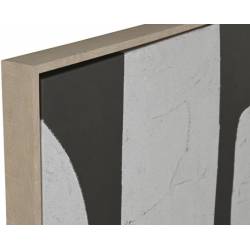 Paveikslas LENZO-A 83x123 baltas/juodas