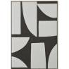 Paveikslas LENZO-B 83x123 baltas/juodas