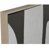 Paveikslas LENZO-B 83x123 baltas/juodas