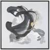 Paveikslas BLACK ABSTRACT 100x100 juodas/baltas