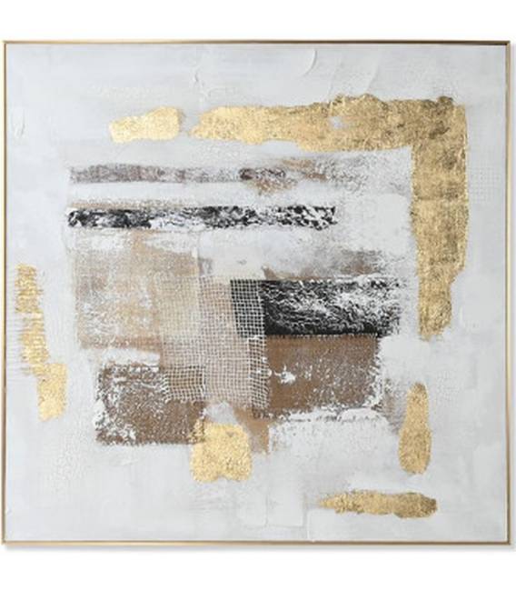 Paveikslas GOLD ABSTRACT 100x100 margas