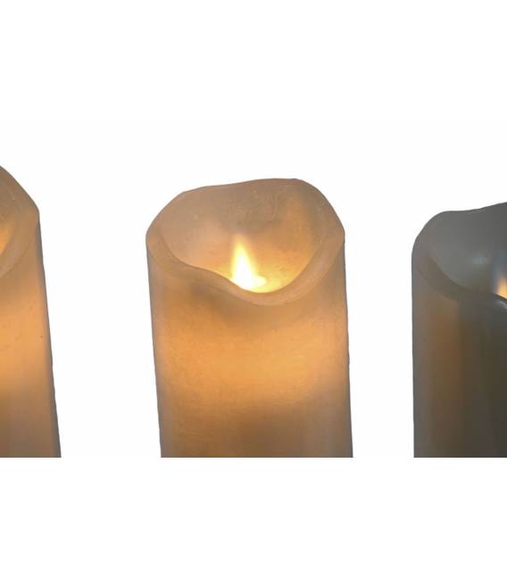 LED žvakių komplektas MANDO (3vnt.)
