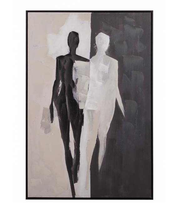 Paveikslas SILUETAS-E 80x120 beige/juodas