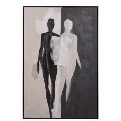 Paveikslas SILUETAS-E 80x120 beige/juodas