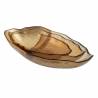 Dekoracija GOLDEN GLASS 34x19 auksinė