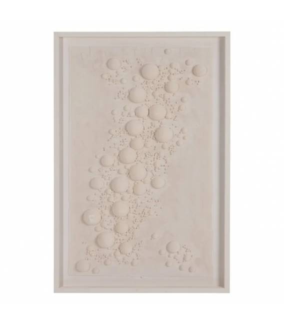 Paveikslas RELIEF 80x120 baltas