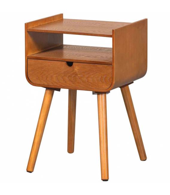 Naktinis staliukas NILS 36x30 rudas