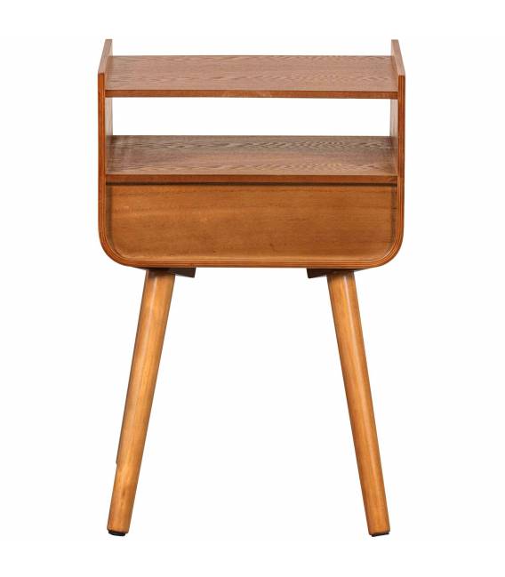 Naktinis staliukas NILS 36x30 rudas