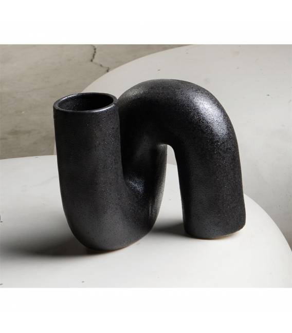 Vaza CILINDRAS 17x19 juoda