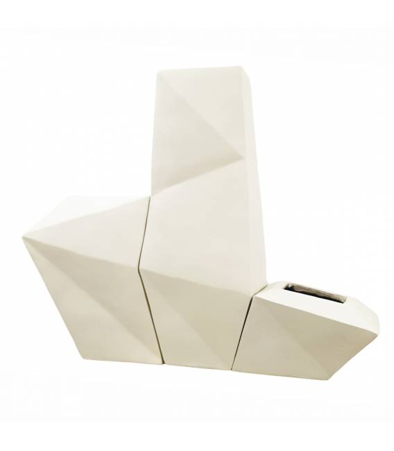 Vaza GEOMETRICAS 114x91 balta