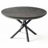 Išskleidžiamas stalas OCEAN Ø130(230) royal marble / black
