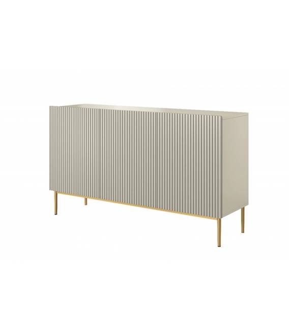 Komoda NICOLE 150x45 kašmyro/auksinės kojos