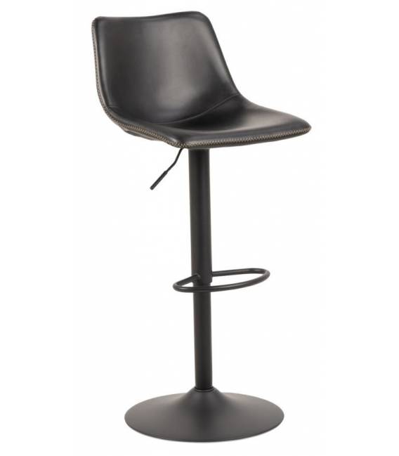 Baro kėdė 96089 PU juoda