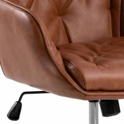 Darbo kėdė 104487 PU ruda