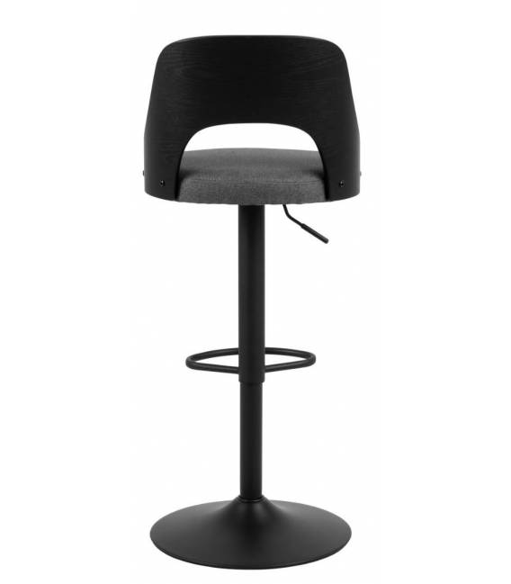 Baro kėdė 103965 juoda/pilka