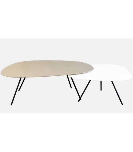 Kavos staliukas CLOUD 135x87 beige (1vnt.)