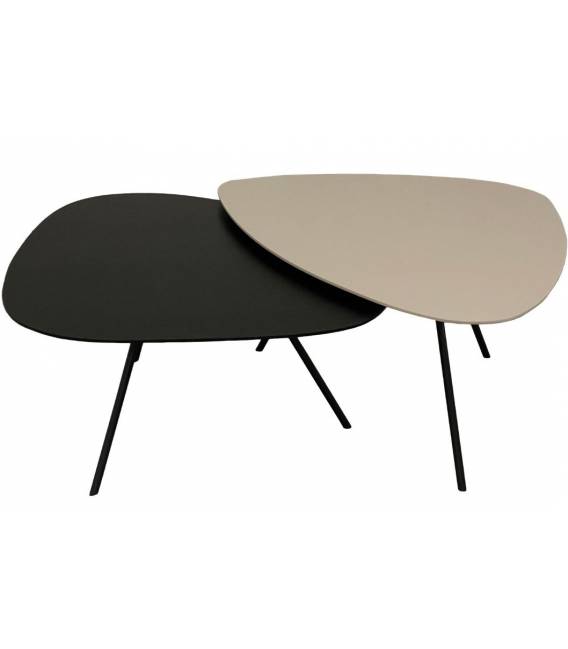 Kavos staliukas CLOUD 88x83 juodas (1vnt.)