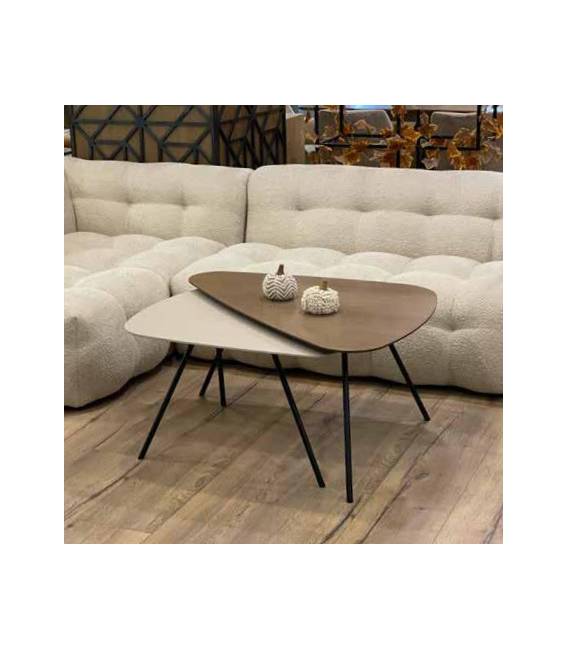 Kavos staliukas DELTA 109x67 beige (1 vnt.)