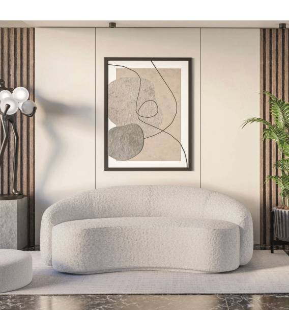 Sofa BUCA 210x120 balta