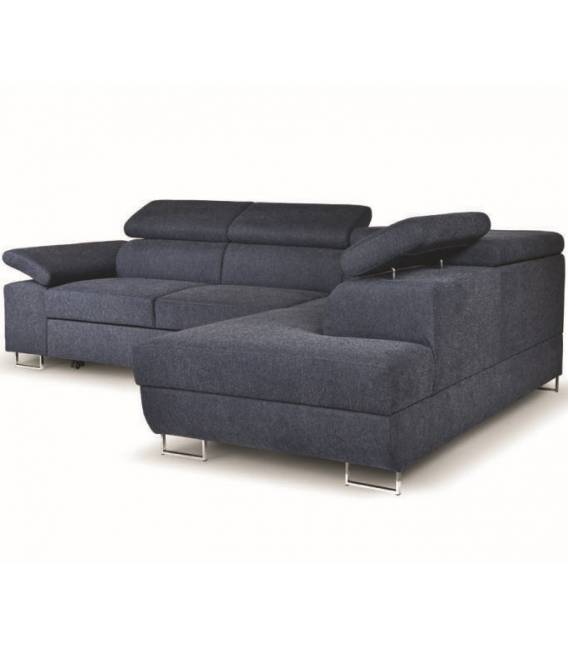 Minkštas kampas MILANO 280x212 mėlynas