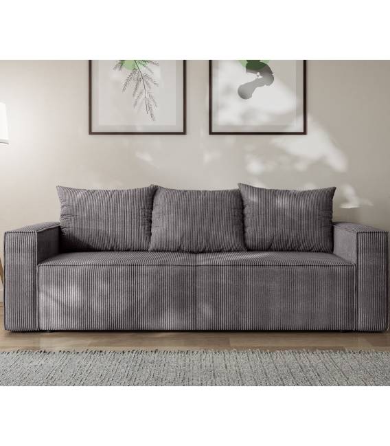 Sofa-lova CORI 244x95 pilka