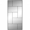 Veidrodis IRON GLASS 90x180 juodas