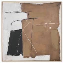 Paveikslas CANVAS 100x100 rudas