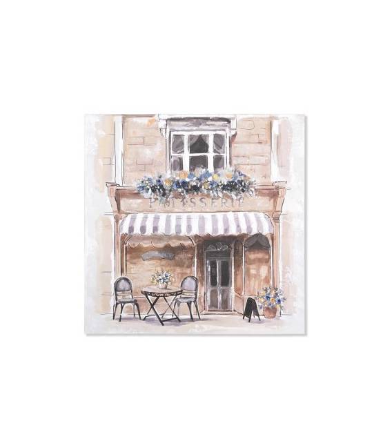 Paveikslas STREET 90x90 rusvas
