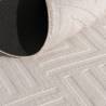 Kilimas GEOMETRIC 160x230 baltas