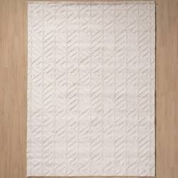 Kilimas GEOMETRIC-B 200x300 baltas